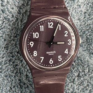 Swatch Watch Shiny Plum GV124 Classic 2011